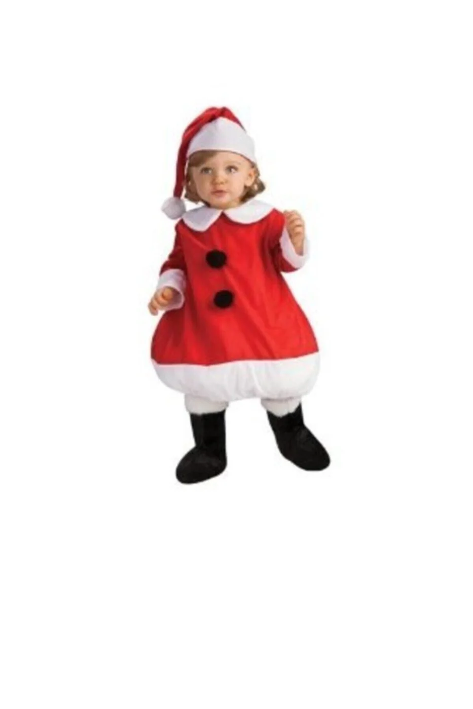 Bebek Kırmızı Noel Kostümü
