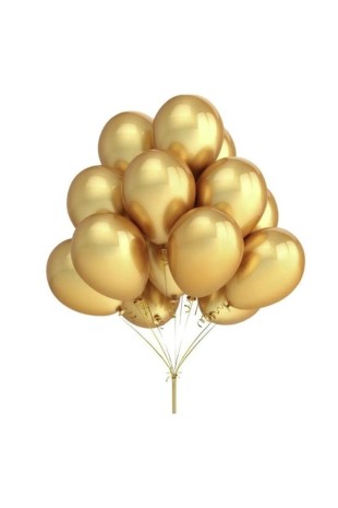 Bkmc Metalik Gold Balon 10'lu