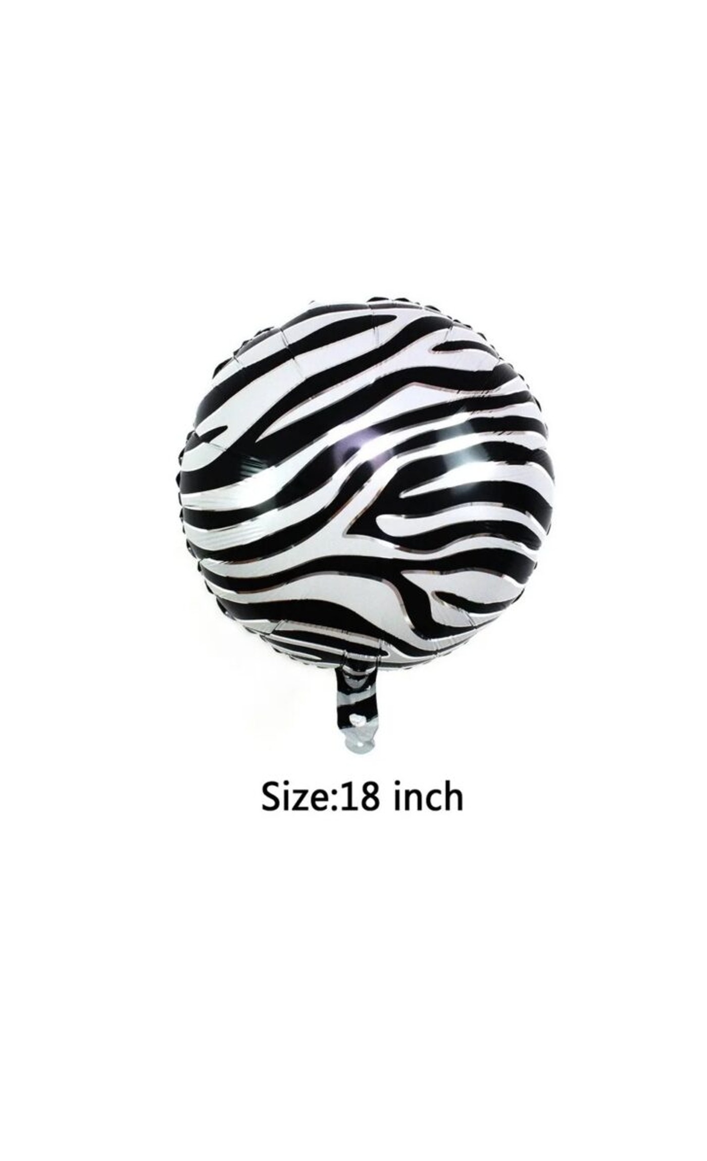 Bkmc Zebra Desenli 18″ Folyo Balon