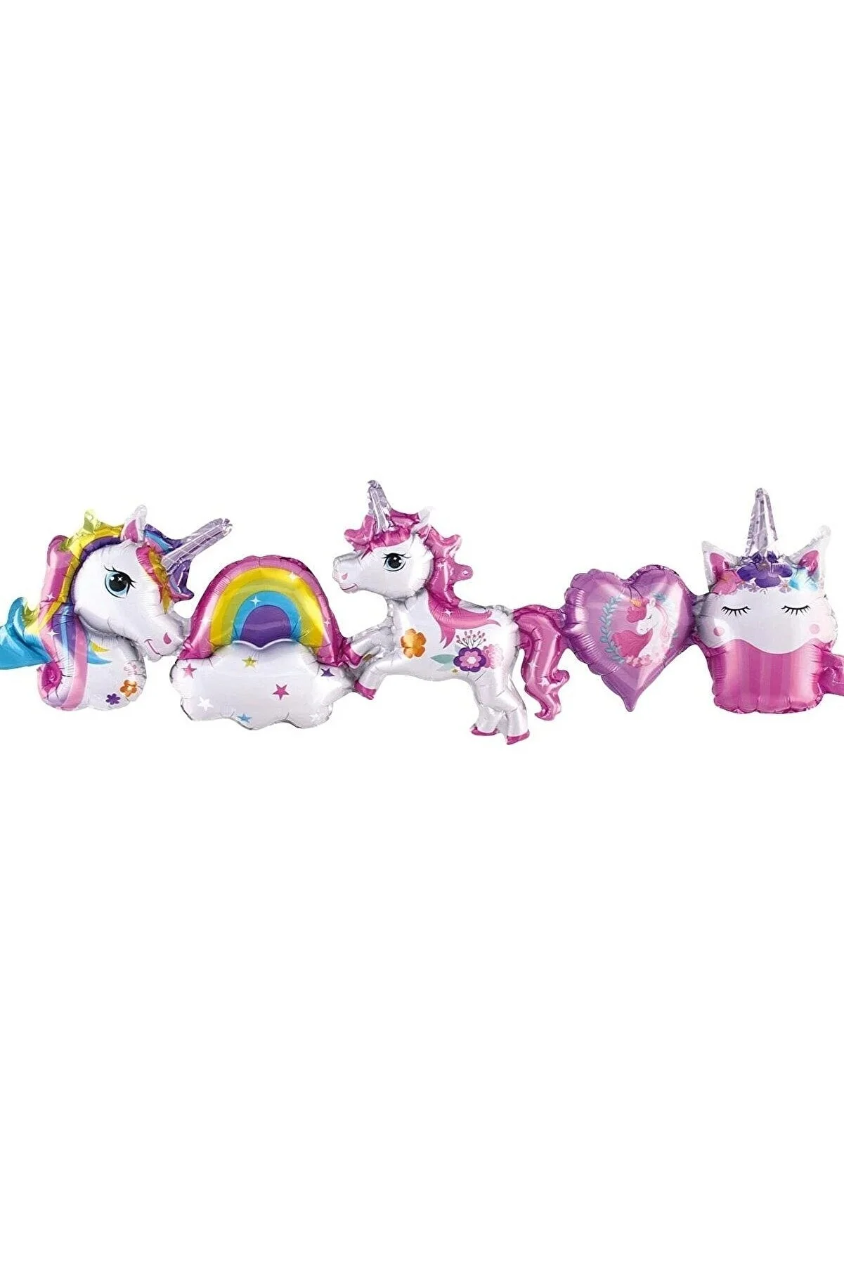 Unicorn Temalı Konsept Folyo Balon